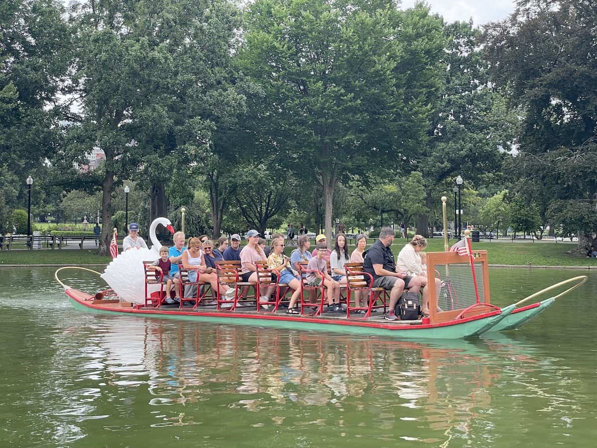 Swan Boat in Boston