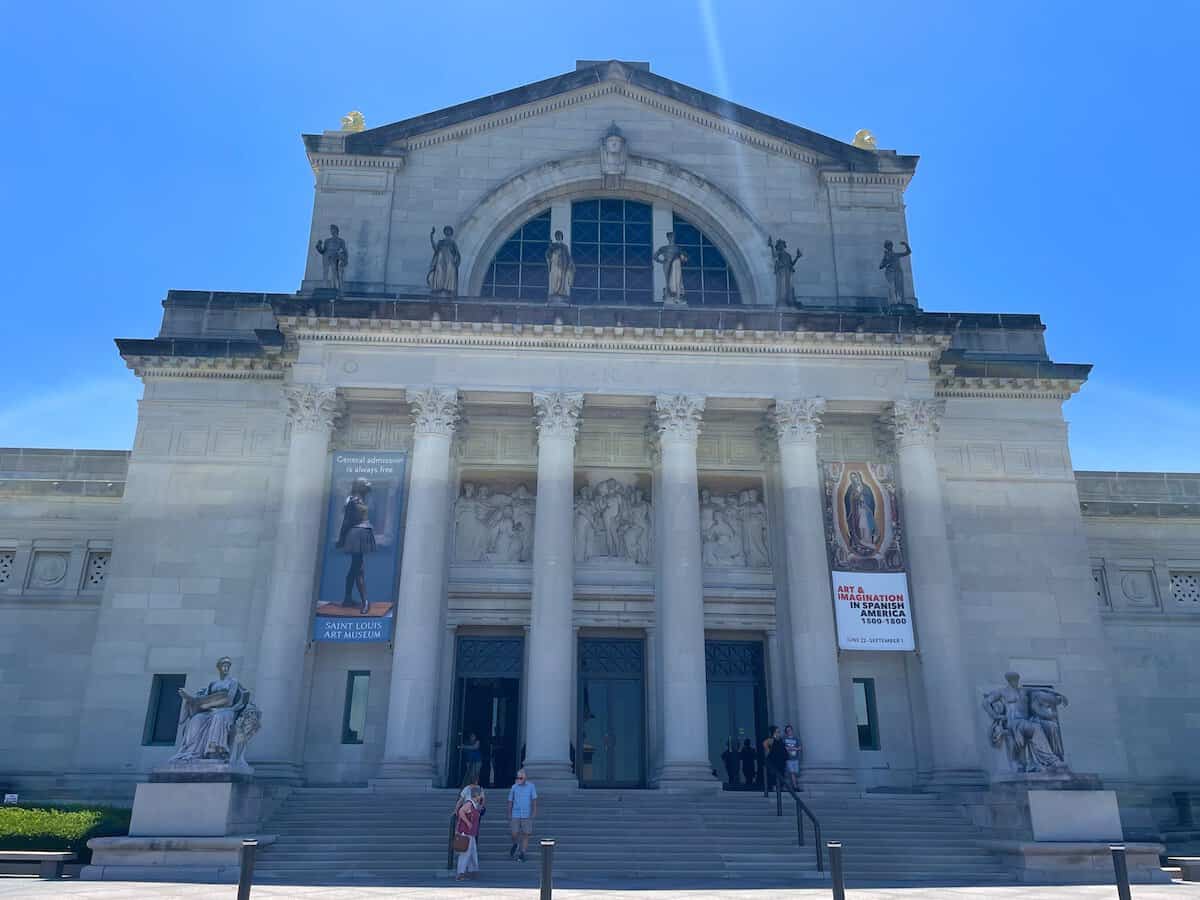 The Saint Louis Art Museum in Forest Park