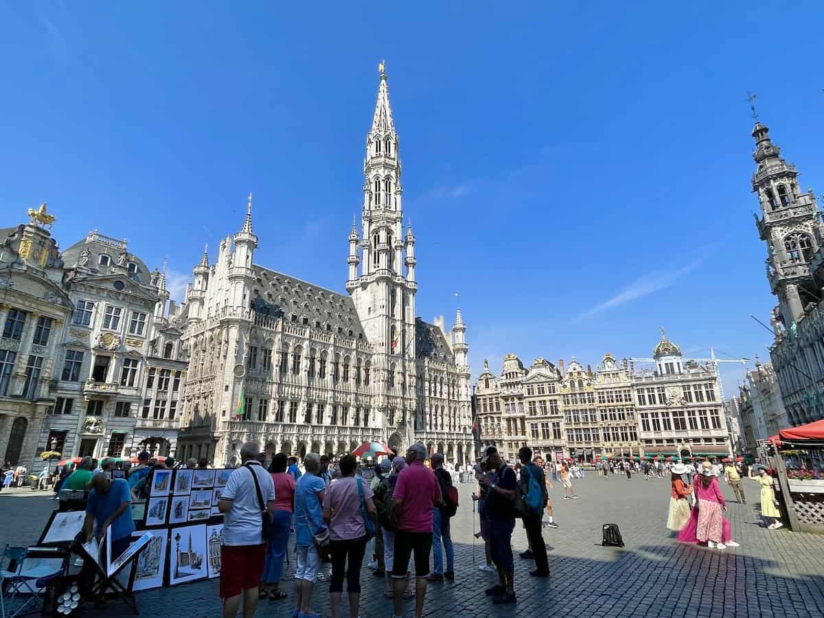 Grand Place in Brussels 