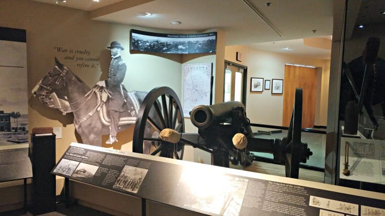 museum at Kennesaw Mountain National Battlefield.