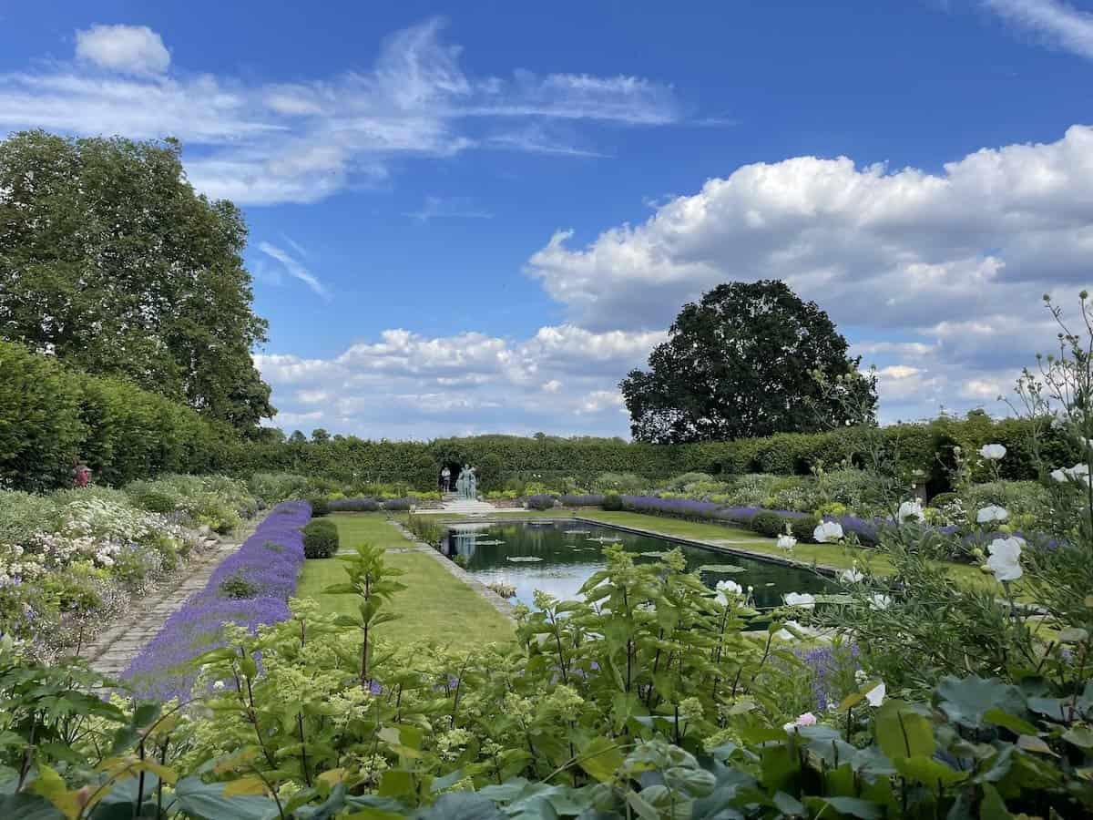 The Sunken Garden at Kensington Palace