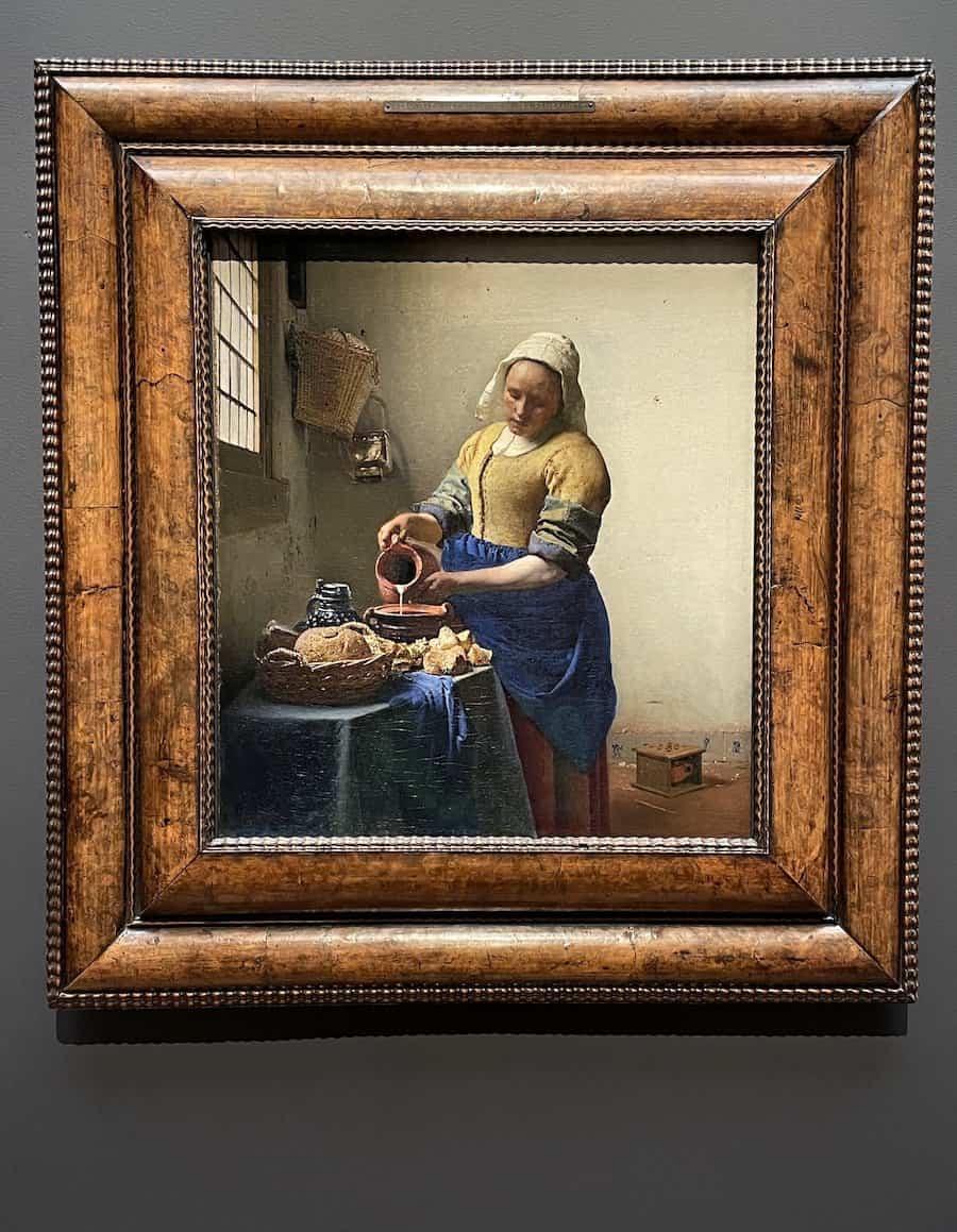  Milkmaid by Vermeer