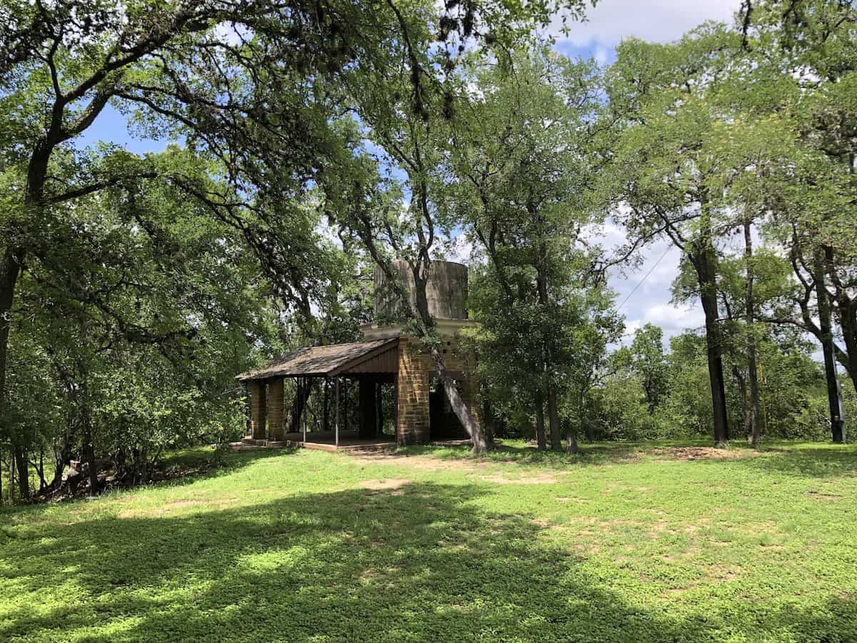 CCC shelter at the Lockhart State Park