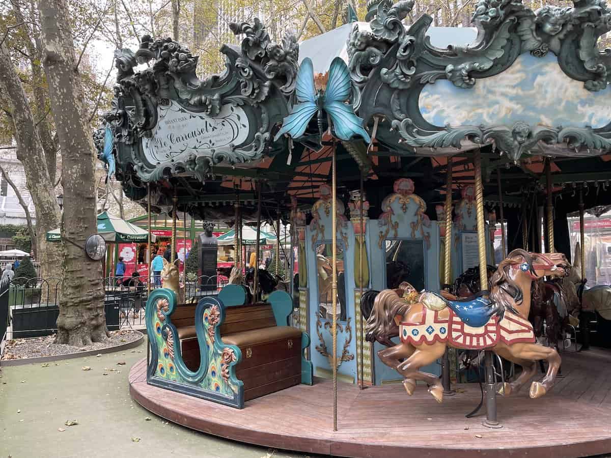 Carousel Bryant Park NYC