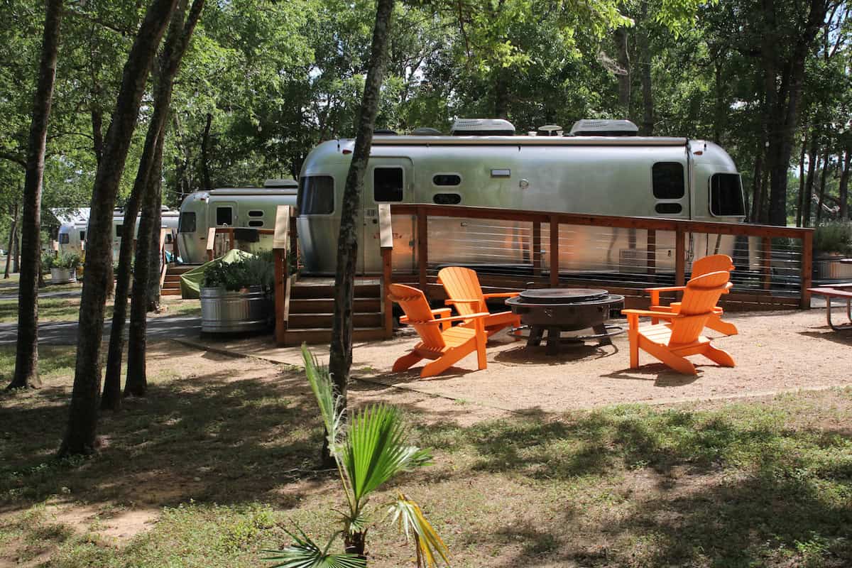 Airstream in Park