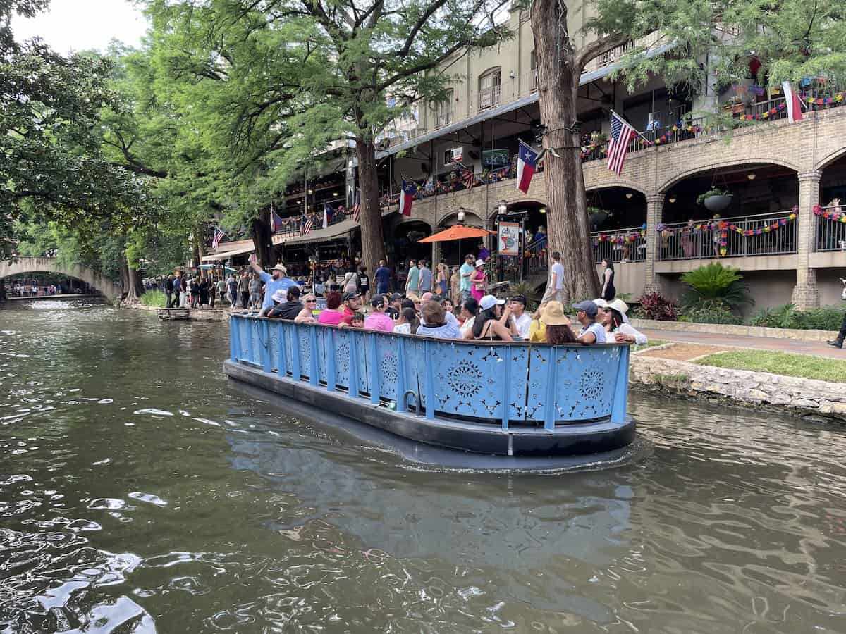 San Antonio iconic river boats