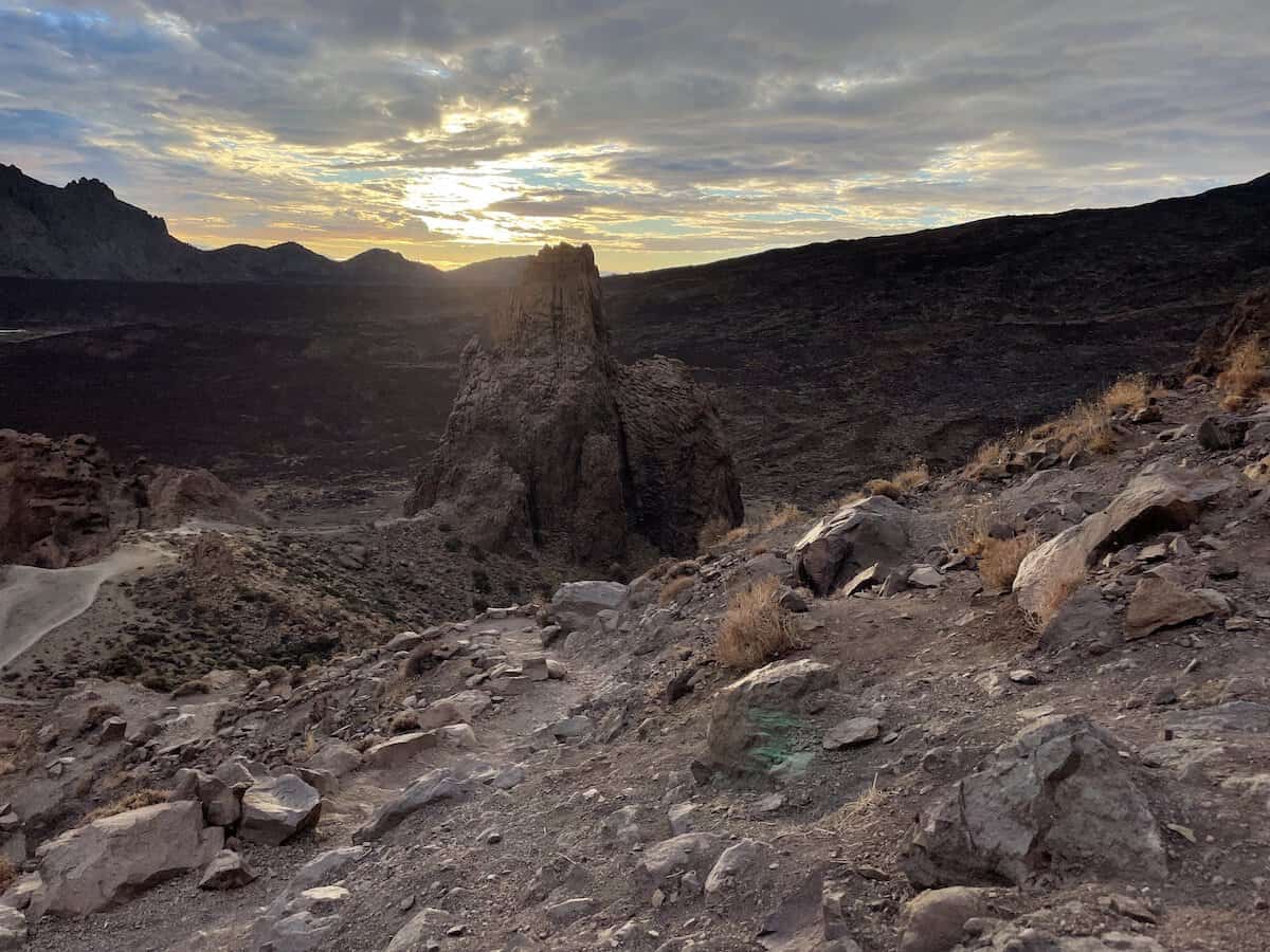 Sunset in Teide National Park